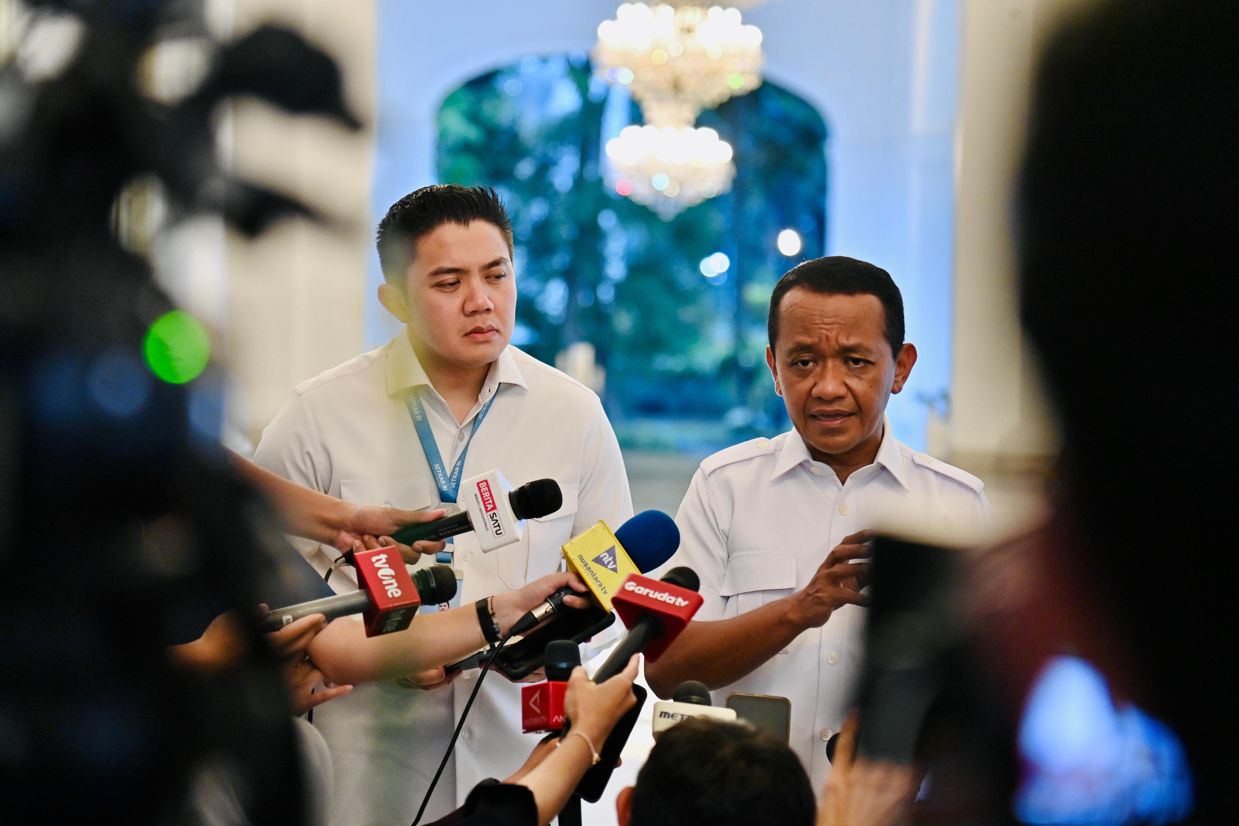 Menteri ESDM Bahlil Lahadalia (SinPo.id/Biro Setpres)