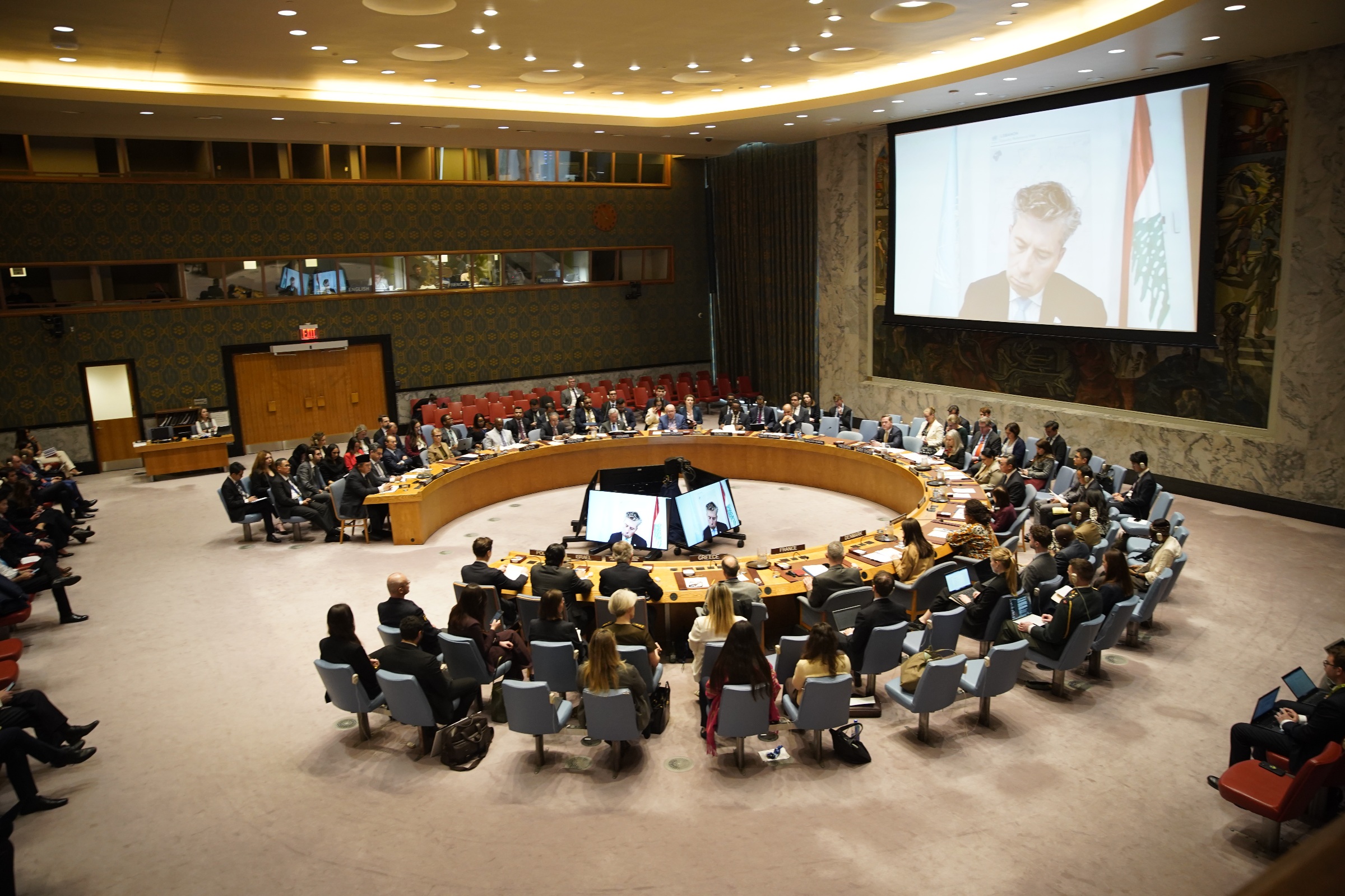 Rapat Darurat DK PBB (SinPo.id/Bakom RI)