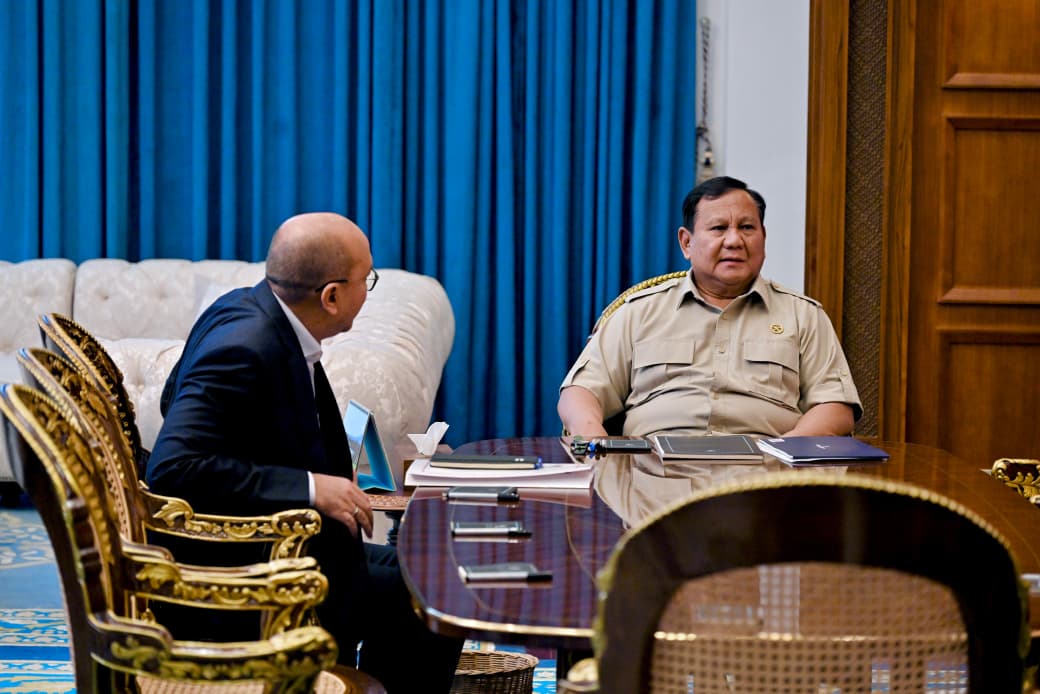 Presiden Prabowo Terima Laporan dari Menteri Investasi soal Investasi Kuartal I 2026 (SinPo.id/Biro Setpres)