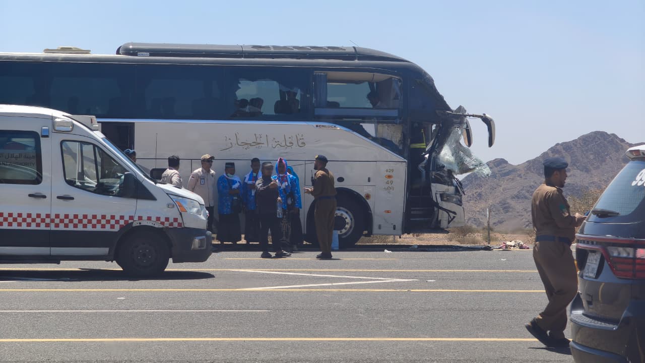 Lokasi Insiden Jemaah Haji Indonesia Kecelakaan di Arab Saudi (Foto: SinPo.id/Kemenhaj RI)