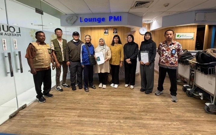 Kemensos memulangkan WNI lansia dari Taiwan (SinPo.id/ Dok. Kemensos)