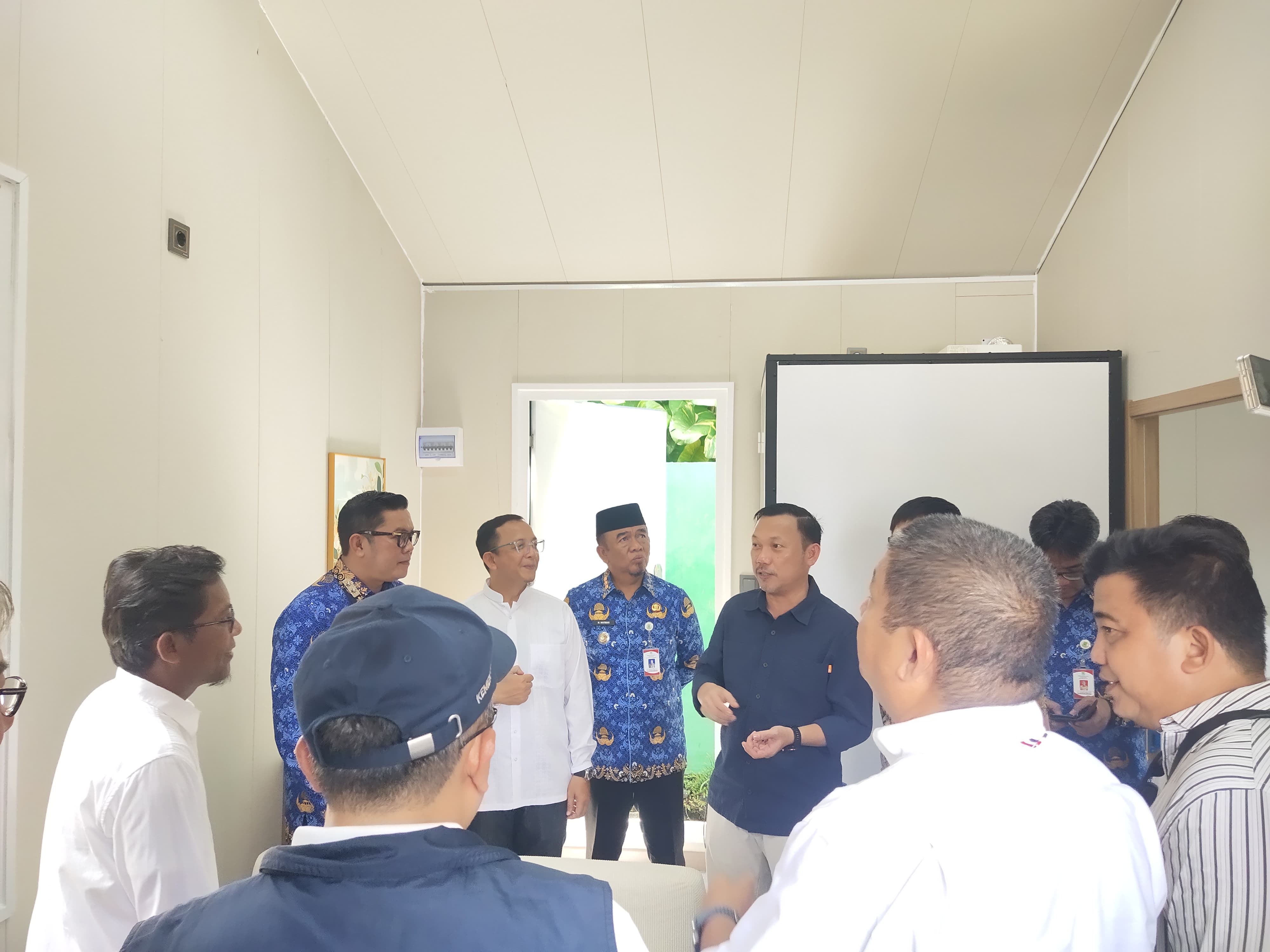 Kementerian PKP bersama Pemkot Tangerang mendukung pengembangan rumah modular sebagai solusi percepatan penyediaan hunian layak bagi masyarakat. (SinPo.id/Istimewa)