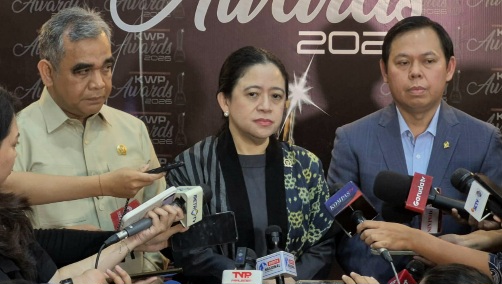 Ketua DPR RI Puan Maharani (SinPo.id/Galuh Ratnatika)