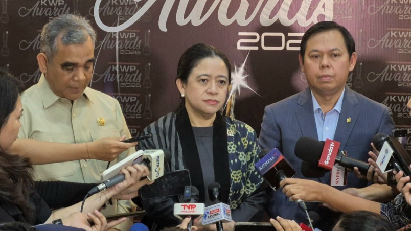 Ketua DPR RI Puan Maharani (SinPo.id/Galuh Ratnatika)