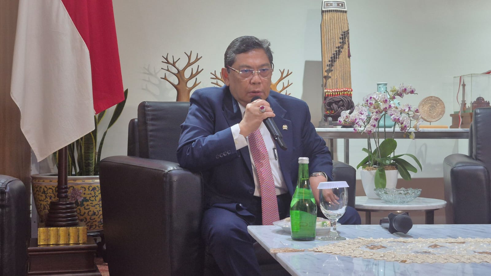 Ketua Komisi I DPR RI, Utut Adianto. (SinPo.id/Galuh Ratnatika)