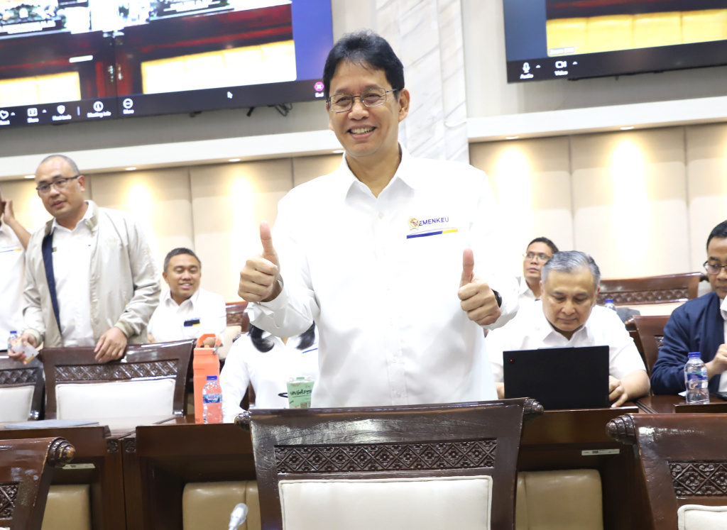 Komisi XI DPR menggelar raker dengan Menteri Keuangan (Menkeu) Purbaya Yudhi Sadewa membahas Kinerja Penerimaan Negara Triwulan I TA 2026 (Ashar/SinPo.id)