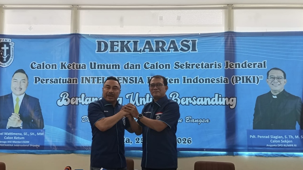 Michael Wattimena maju bakal calon ketua umum PIKI. Istimewa
