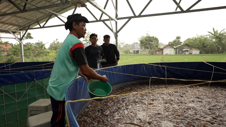 Peternak di Blora, Jawa Tengah (SinPo.id/Bakom RI)