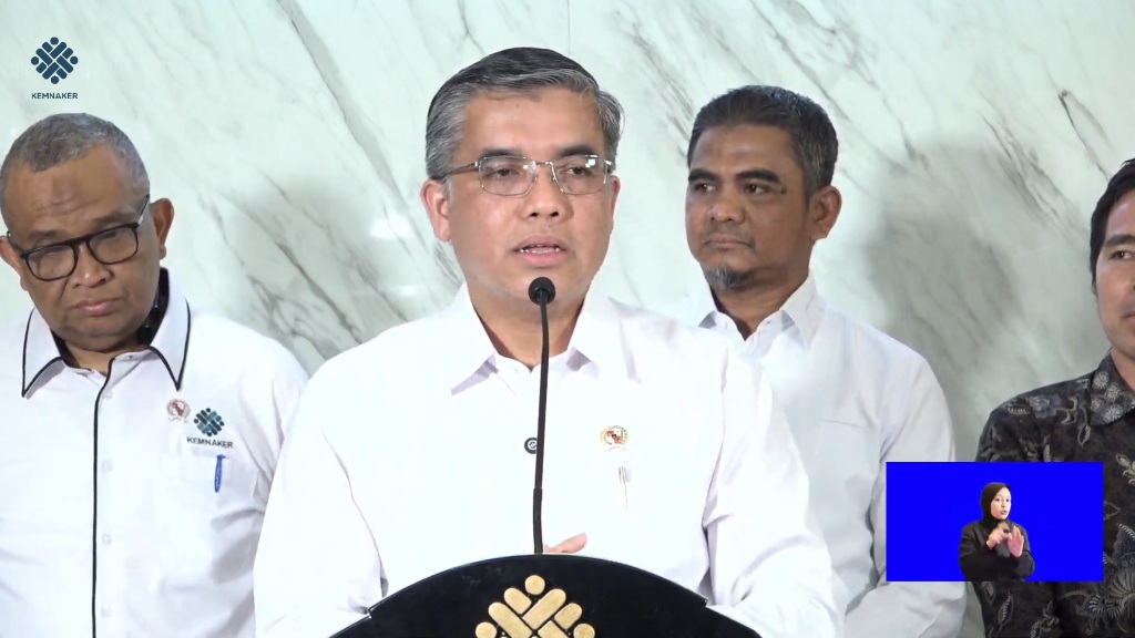 Menteri Ketenagakerjaan Yassierli (SinPo.id/Bakom RI)