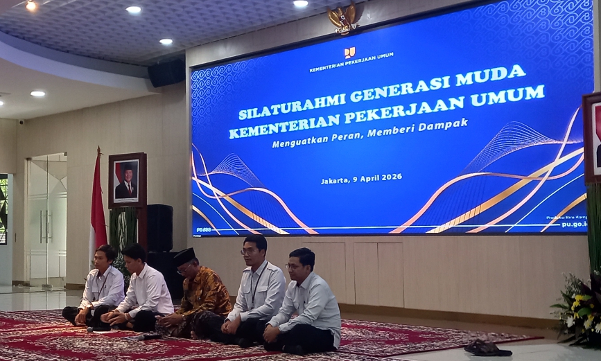 Acara silaturahmi generasi muda Kementerian PU (SinPo.id/Firdausi)