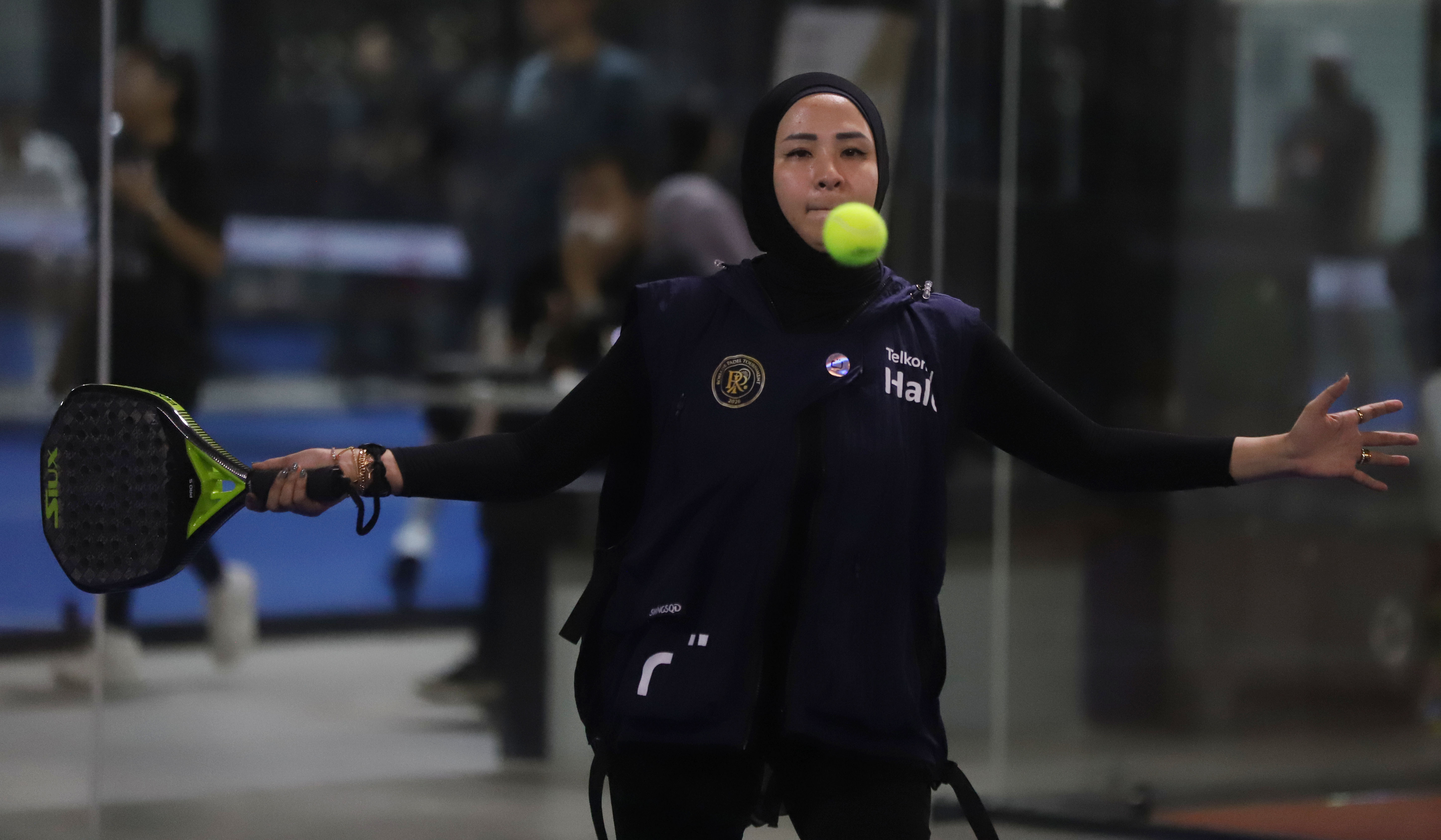 Suasana Rosiade Padel Tournament. (Agus Priatna/SinPo.id)