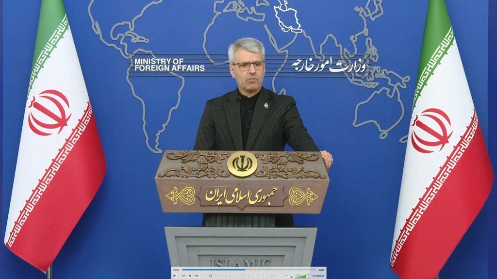 Esmaeil Baqaei, juru bicara Kementerian Luar Negeri Iran. (SinPo.id/AP)