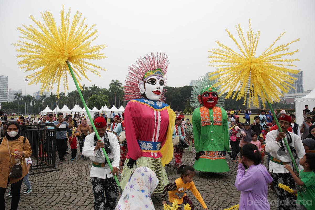 Ilustrasi Ondel-ondel (SinPo.id/Beritajakarta)