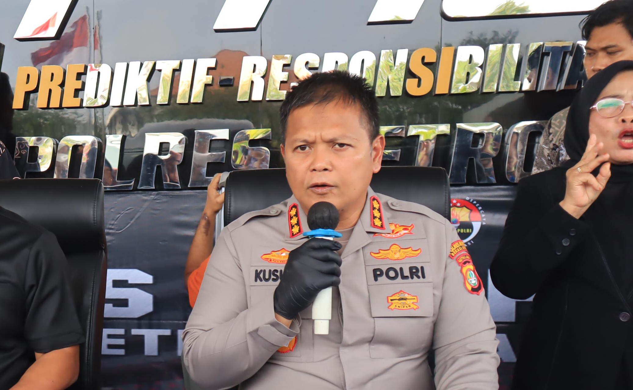 Kapolres Metro Bekasi Kota, Kombes Pol Kusumo Wahyu Bintoro (SinPo.id/Dok.Istimewa)