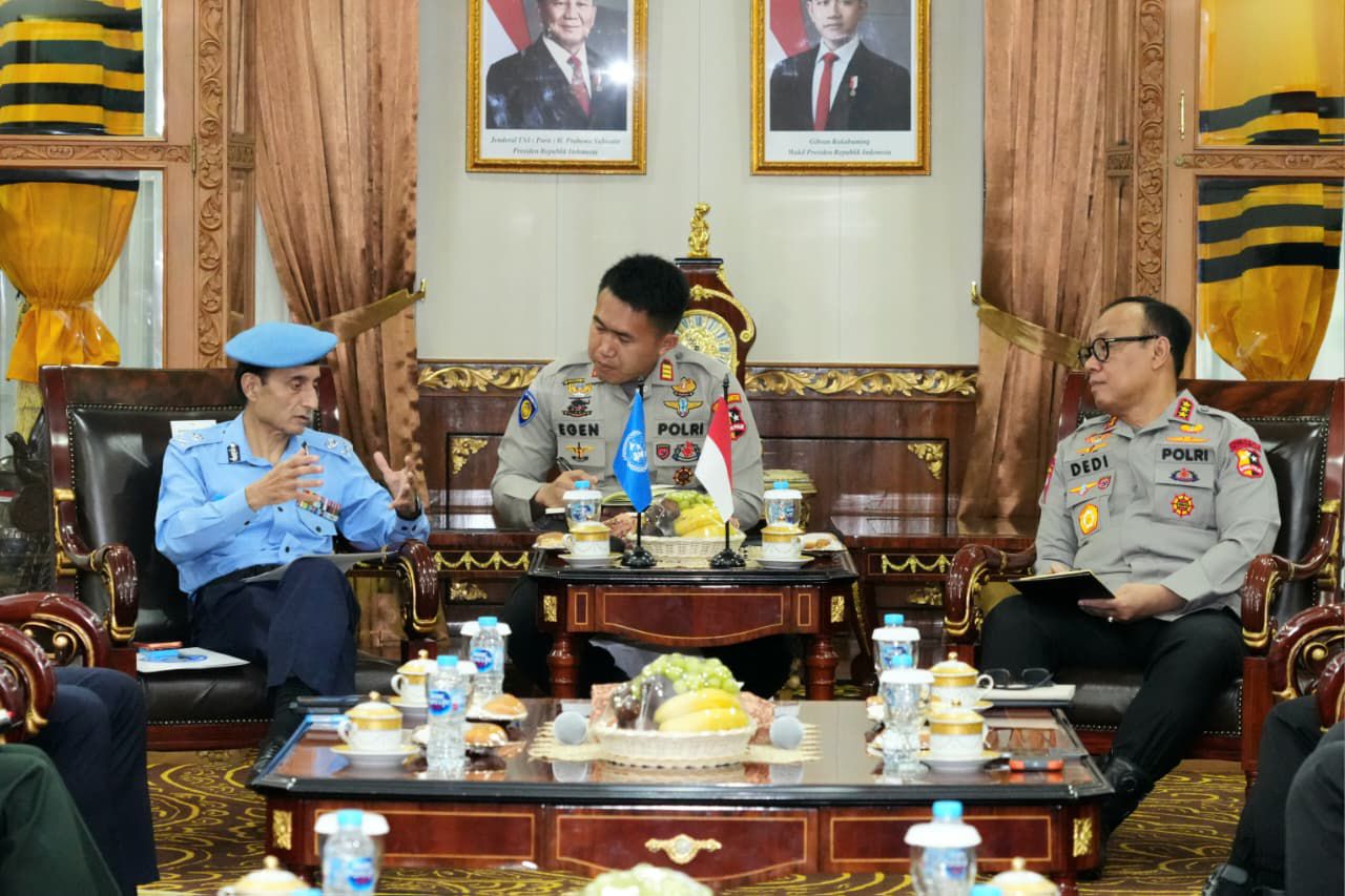 Polri memperkuat kerjasama berkelanjutan dengan PBB (SinPo.id/ Dok.Polri)