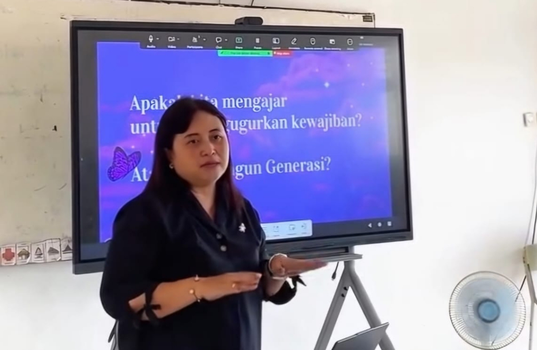 Praktisi PAUD Ester Terviana (SinPo.id/ Dok. Pribadi)