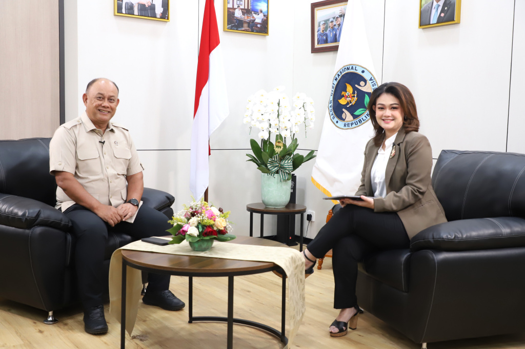 Jajaran Staf Redaksi Sinpo TV melakukan audiensi dengan Kepala BGN Dadan Hindayana untuk membahas Program Makan Bergizi Gratis Asta Cita ke-4 Presiden Prabowo Subianto (Ashar/SinPo.id)