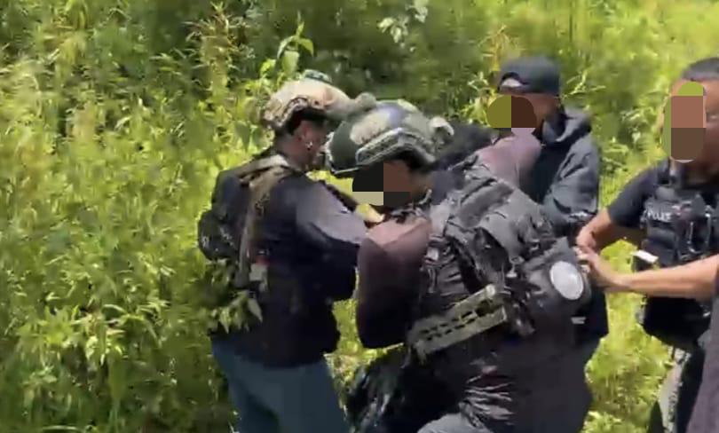 Pelaku KKB saat dilumpuhkan di Timika (SinPo.id/Dok.Polri)