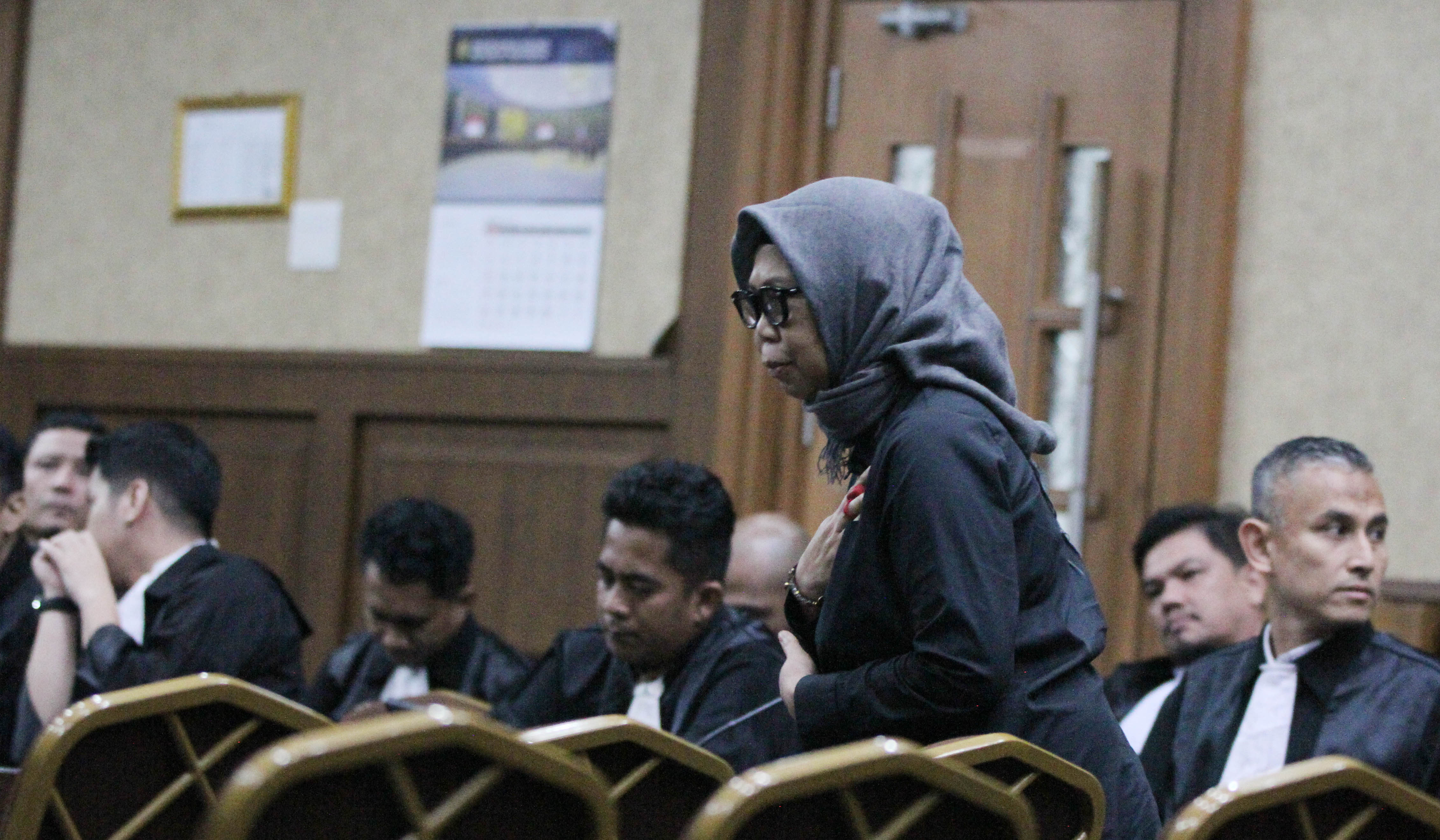 Sidang tuntutan korupsi pengadaan laptop chromebook. (Agus Priatna/SinPo.id)