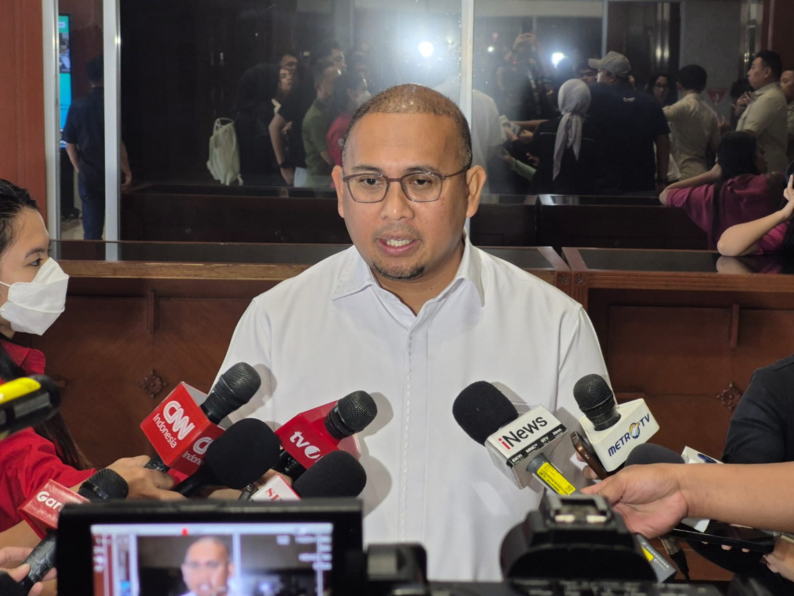 Wakil Ketua Komisi VI DPR RI, Andre Rosiade. (SinPo.id/Galuh Ratnatika)