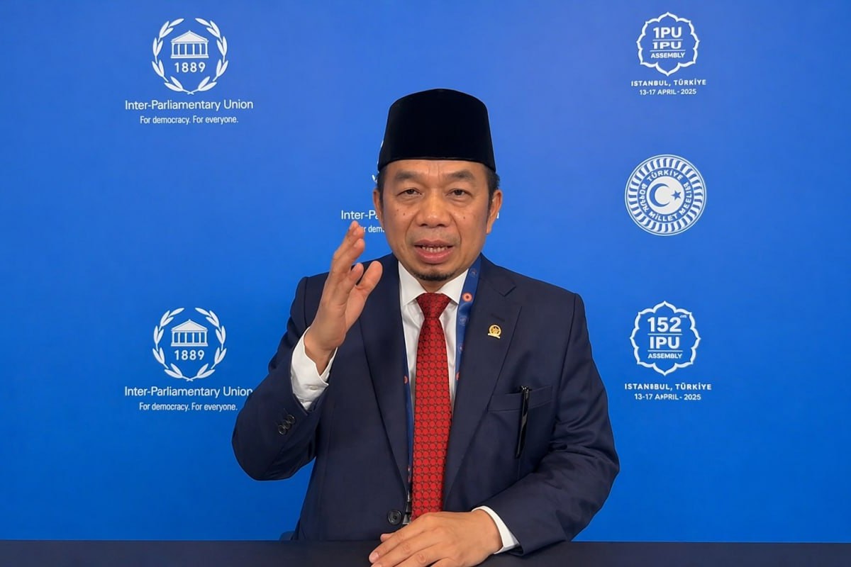 Utusan Tetap Inter-Paliamentary Union (IPU) untuk Urusan Timur Tengah dari DPR RI, Jazuli Juwaini. (SinPo.id/Dok. PKS)