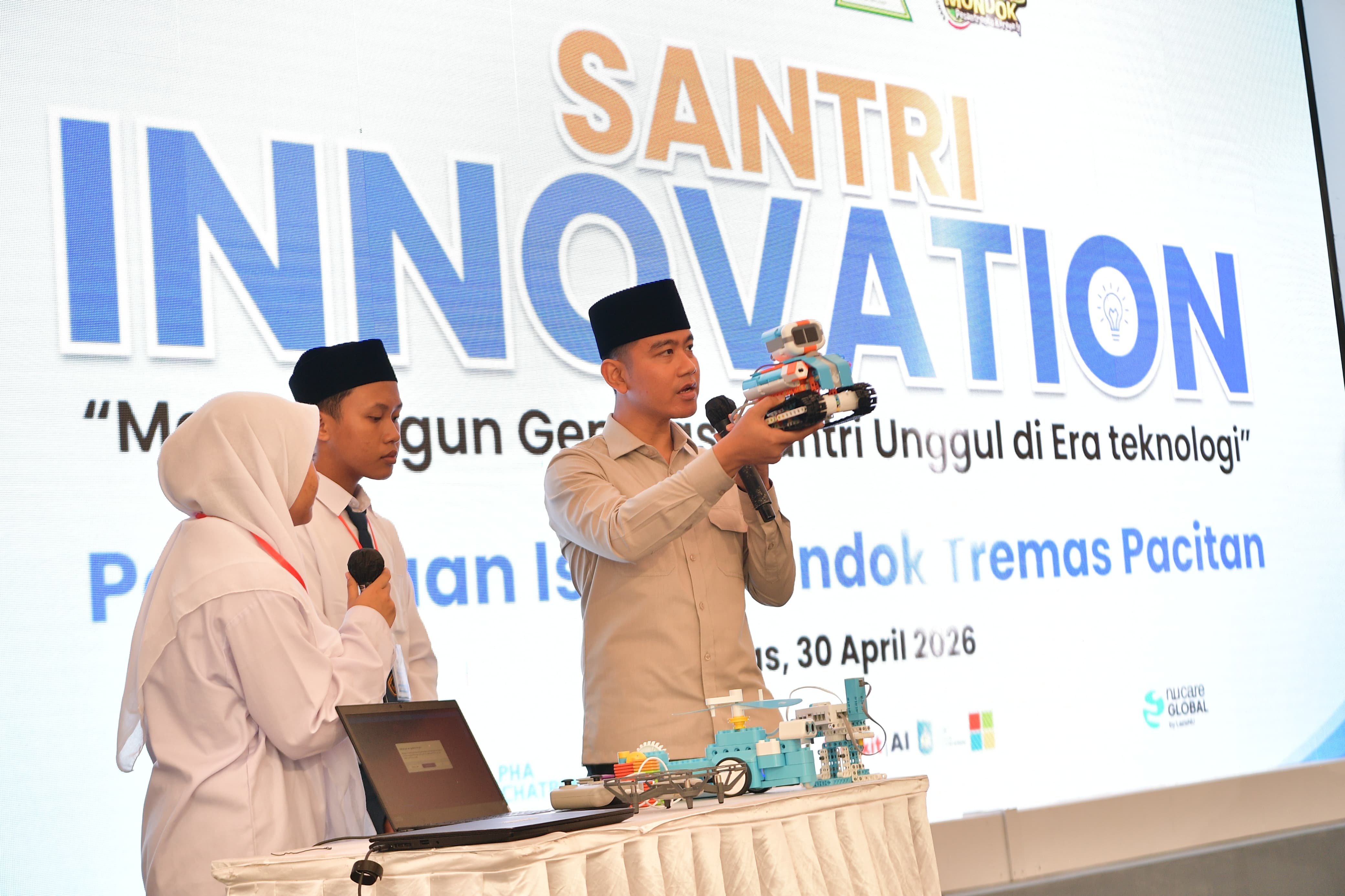 Wapres Gibran kunjungi Perguruan Islam Pondok Tremas. (SinPo.id/Setwapres)