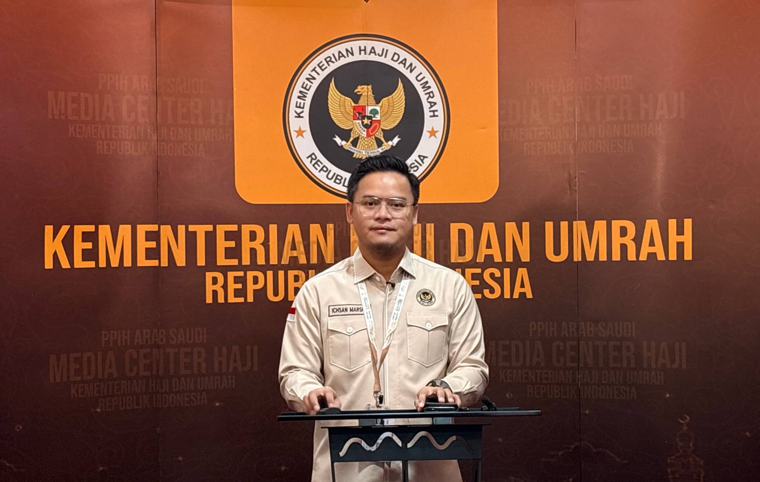 Juru Bicara Kementerian Haji dan Umrah RI, Ichsan Marsha (SinPo.id/Kemenhaj RI)