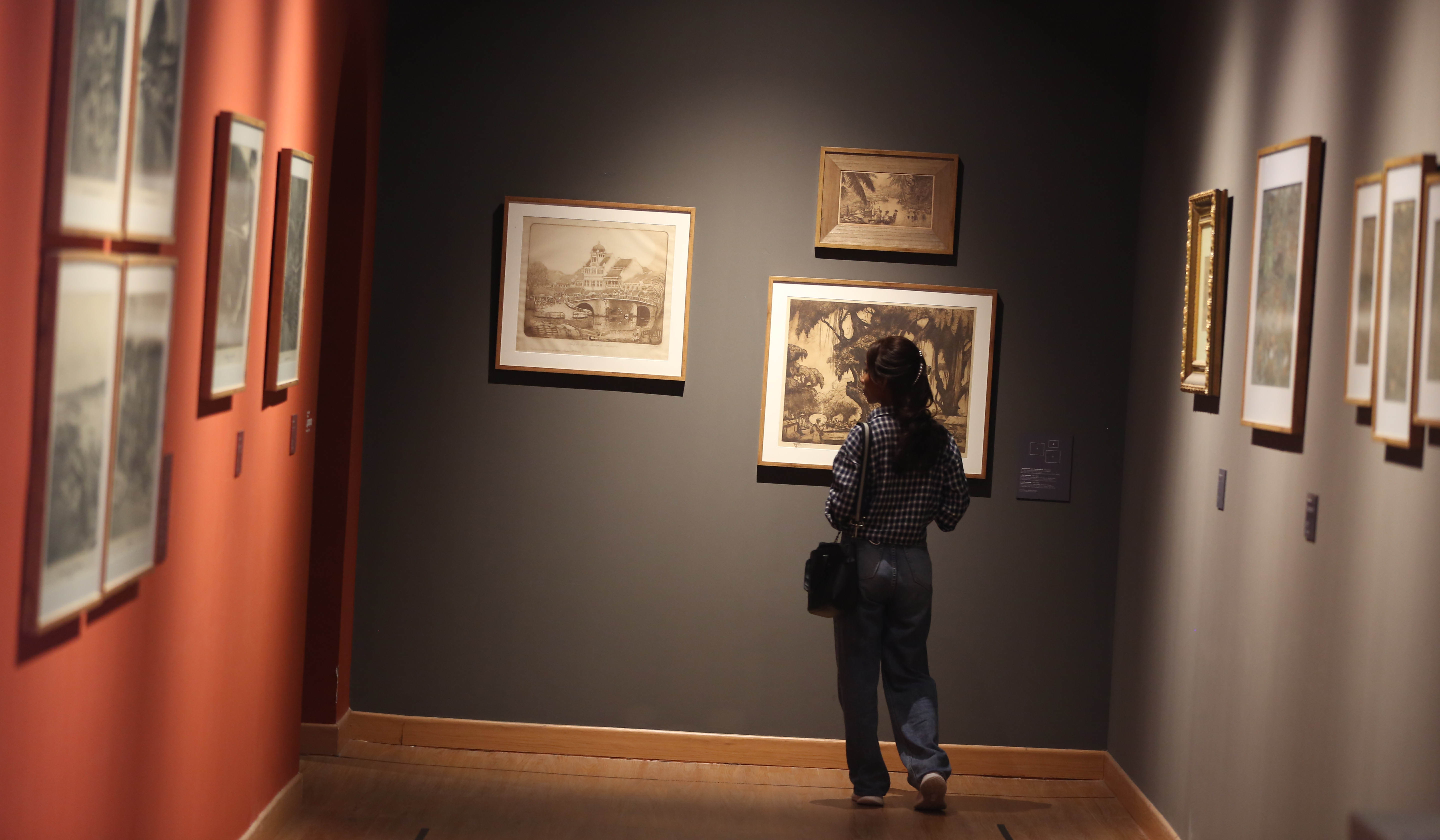 Pameran Indonesian Women Artist #4: On The Map di Galeri Nasional. (Agus Priatna/SinPo.id)