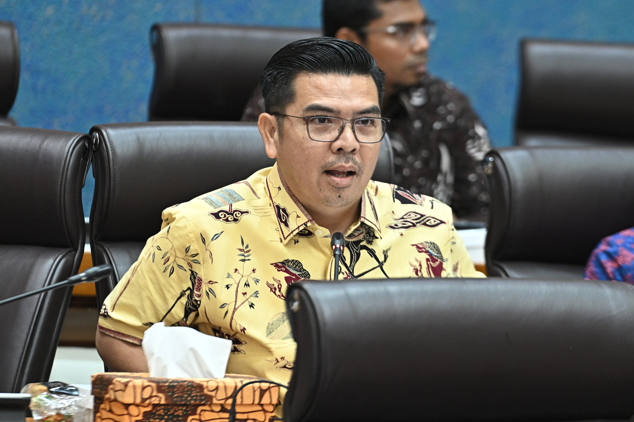 Anggota Komisi VII DPR RI Bane Raja Manalu (SinPo.id/EMediaDPR)