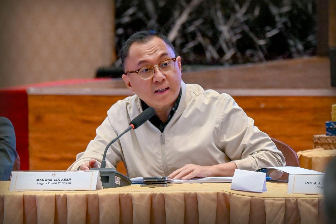Anggota Komisi XI DPR RI dari Fraksi Partai Demokrat DPR RI, Marwan Cik Asan. (SinPo.id/Istimewa)