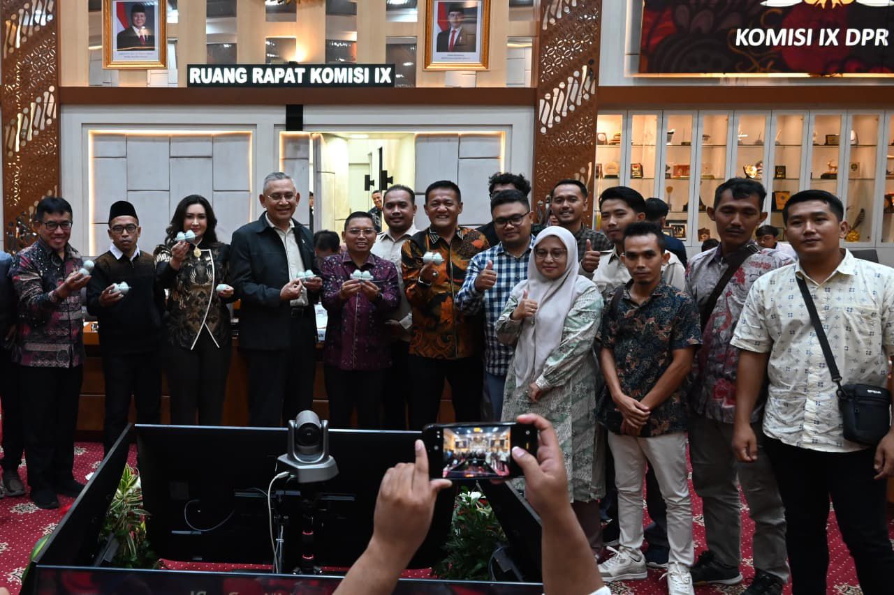 Audiensi Komisi IX DPR RI dengan DPP PPBN (SinPo.id/Juven M Sitompul)