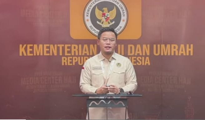 Juru Bicara Kementerian Haji dan Umrah RI, Ichsan Marsha (SinPo.id/Kemenhaj RI)