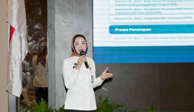 Kepala Biro Hukum dan Humas Badan Gizi Nasional (BGN) Khairul Hidayati. (SinPo.id/Antara)