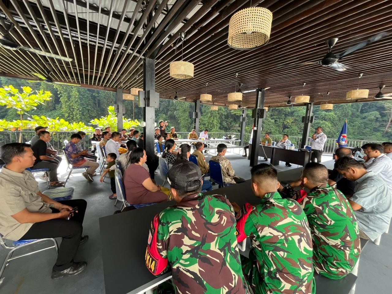 BNPP RI melaksanakan percepatan IPKP pada PPKP Tou Lumbis, Kalimantan Utara. (SinPo.id/BNPP)