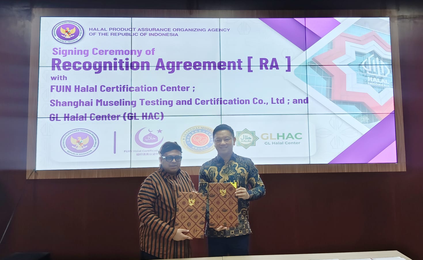 Penandatanganan RA antara pemerintah Indonesia dan China (Sinpo.id/tim media)