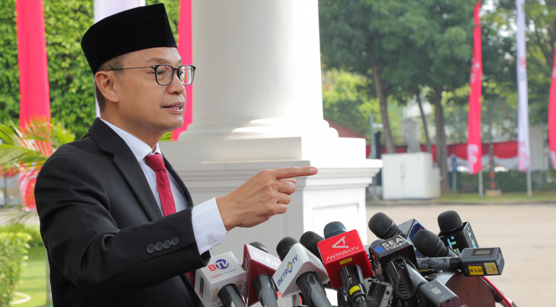 Kepala BPOM Taruna Ikrar (SinPo.id/ Setpres)