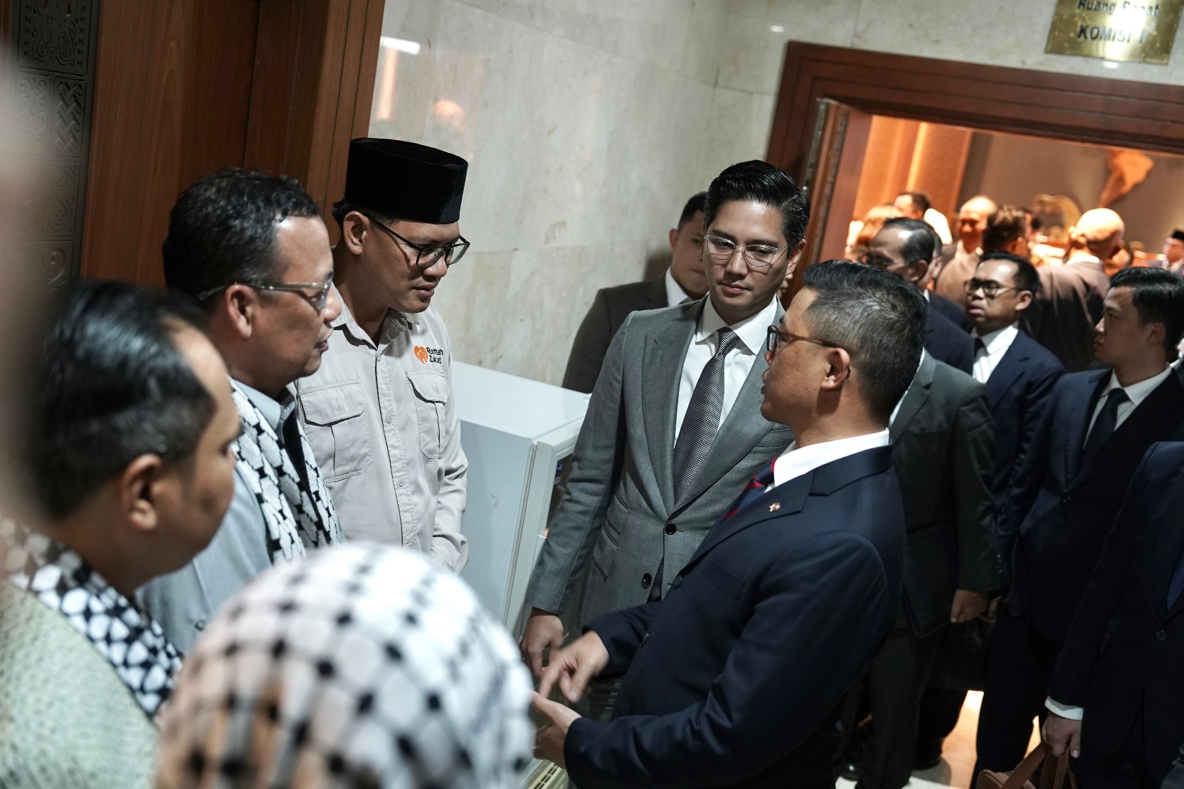 Ketua Fraksi Partai Gerindra DPR RI, Budisatrio Djiwandono (SinPo.id/tim media)