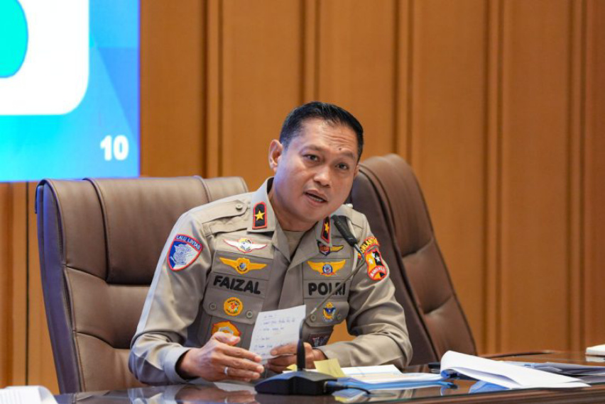 Direktur Penegakan Hukum Korlantas Polri, Brigjen Pol Faizal (SinPo.id/Dok.Polri)
