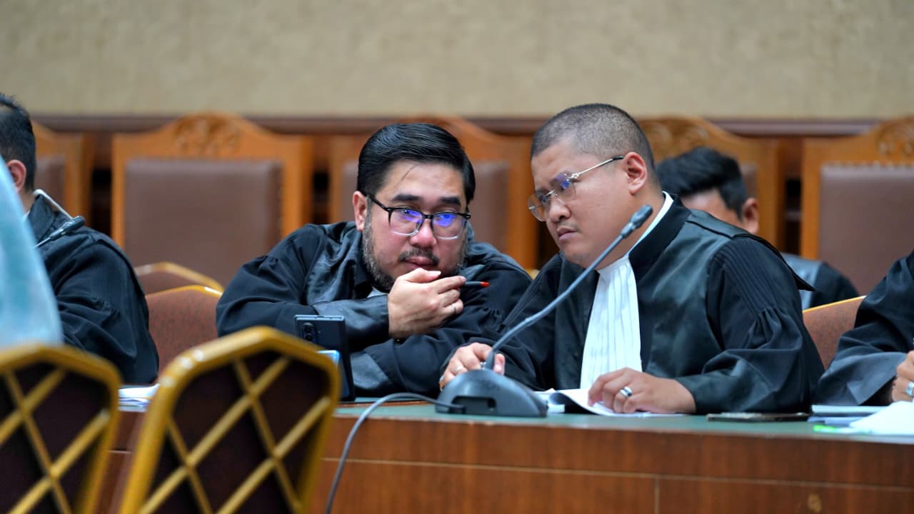 Sidang kasus pemerasan sertifikat K3 di PN Tipikor (SinPo.id/ Dok. Pribadi)