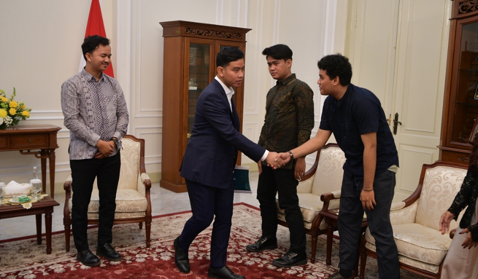 Wapres Gibran bertemu perwakilan GDN (SinPo.id/Setwapres)
