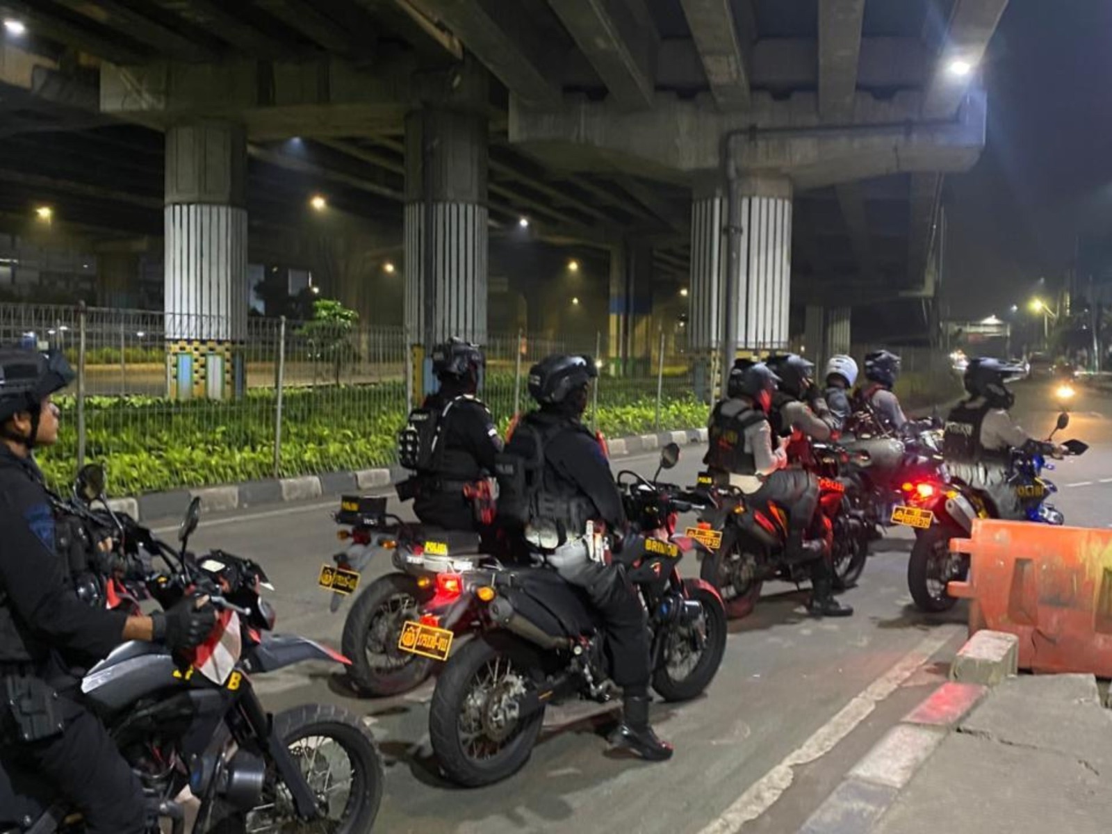 Ilustrasi patroli skala besar di wilayah hukum Polda Metro Jaya (SinPo.id/Dok.PMJ)