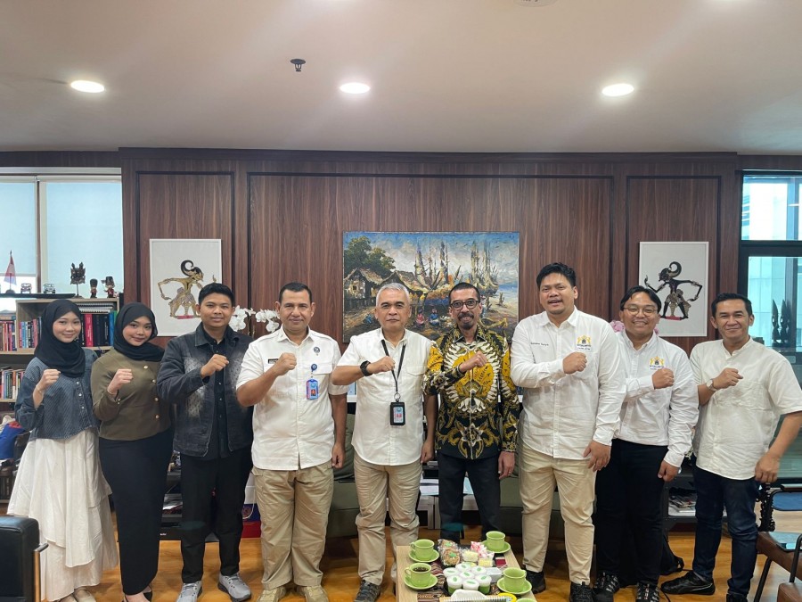 Kadin Jawa Timur berkoordinasi dengan BNN terkait penguatan pengawasan industri vape di Indonesia. (SinPo.id/Istimewa)