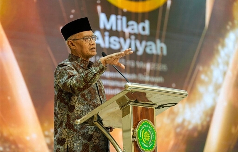 Ketua Umum PP Muhammadiyah Haedar Nashir. (SinPo.id/dok. Muhammadiyah)