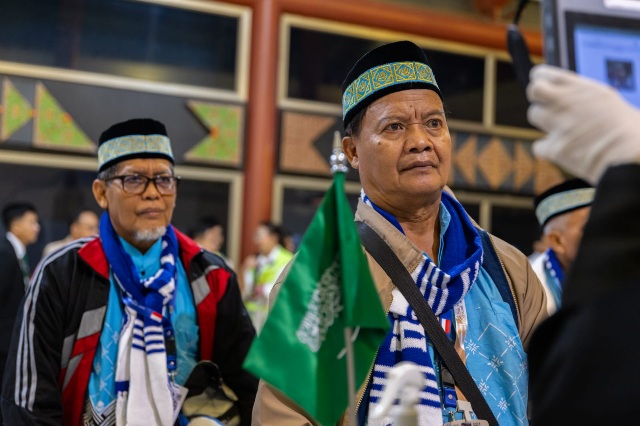 Jemaah haji Indonesia tiba di Arab Saudi (SinPo.id)