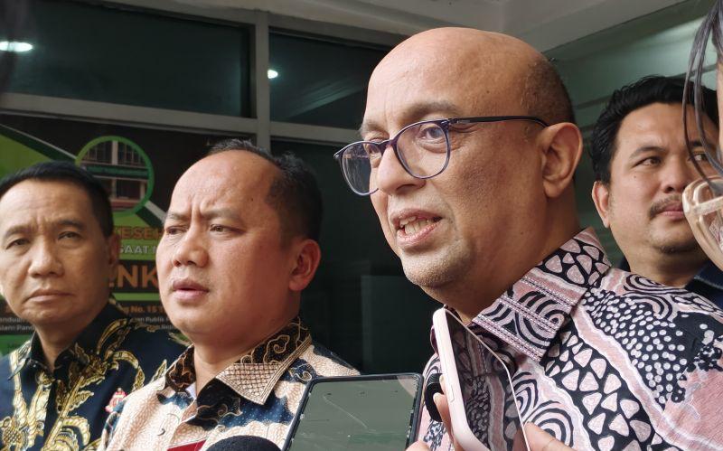 Direktur Penyidikan pada Jampidsus Kejagung Syarief Sulaeman Nahdi (kedua dari kanan). (SinPo.id/Antara)