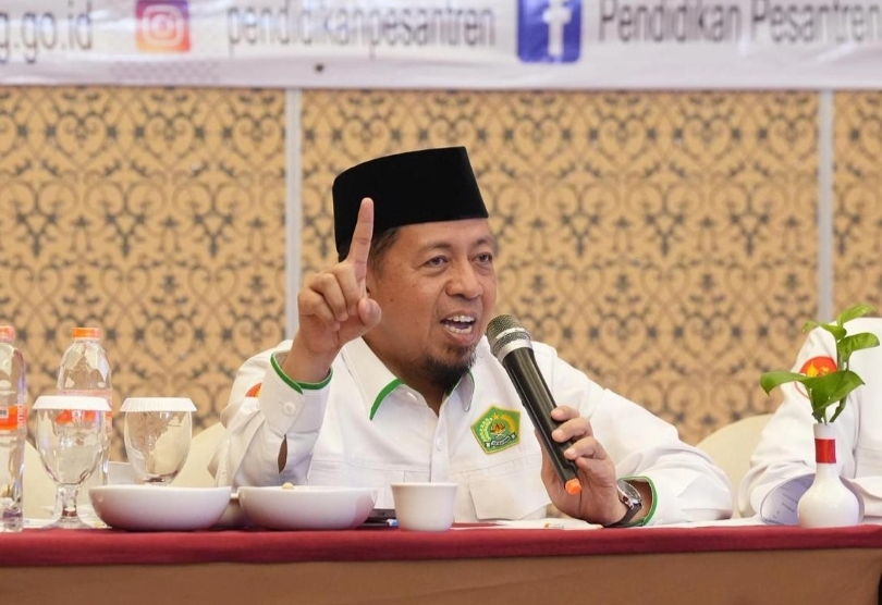 Direktur Pesantren Kementerian Agama RI Basnang Said. (SinPo.id/dok. Kemenag)