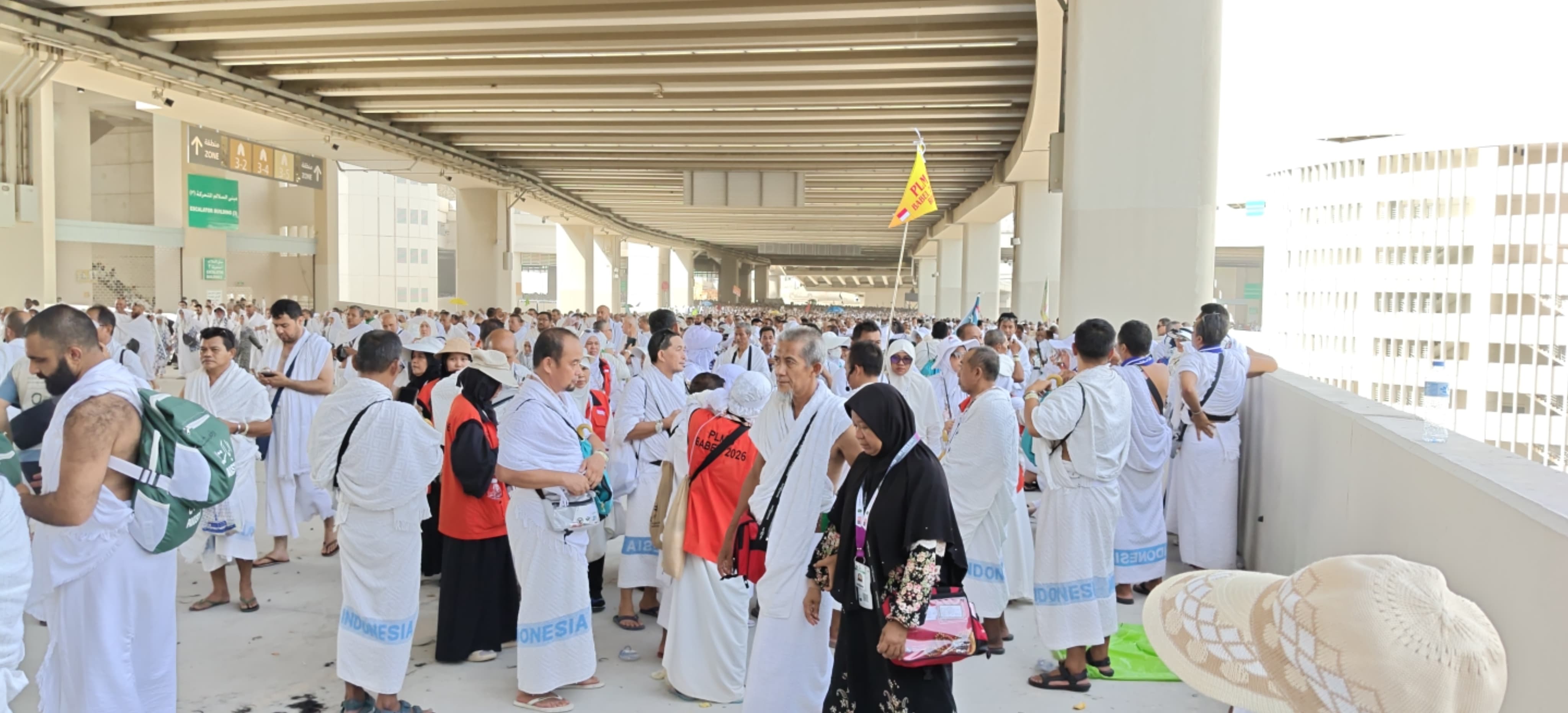 Jemaah haji Indonesia (SinPo.id/Kemenhaj)