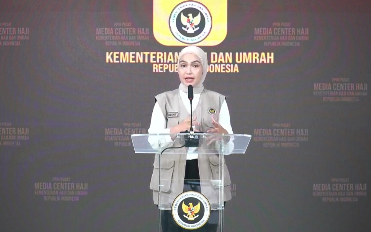 Juru Bicara Kemenhaj, Maria Assegaff. (SinPo.id/tangkap layar)