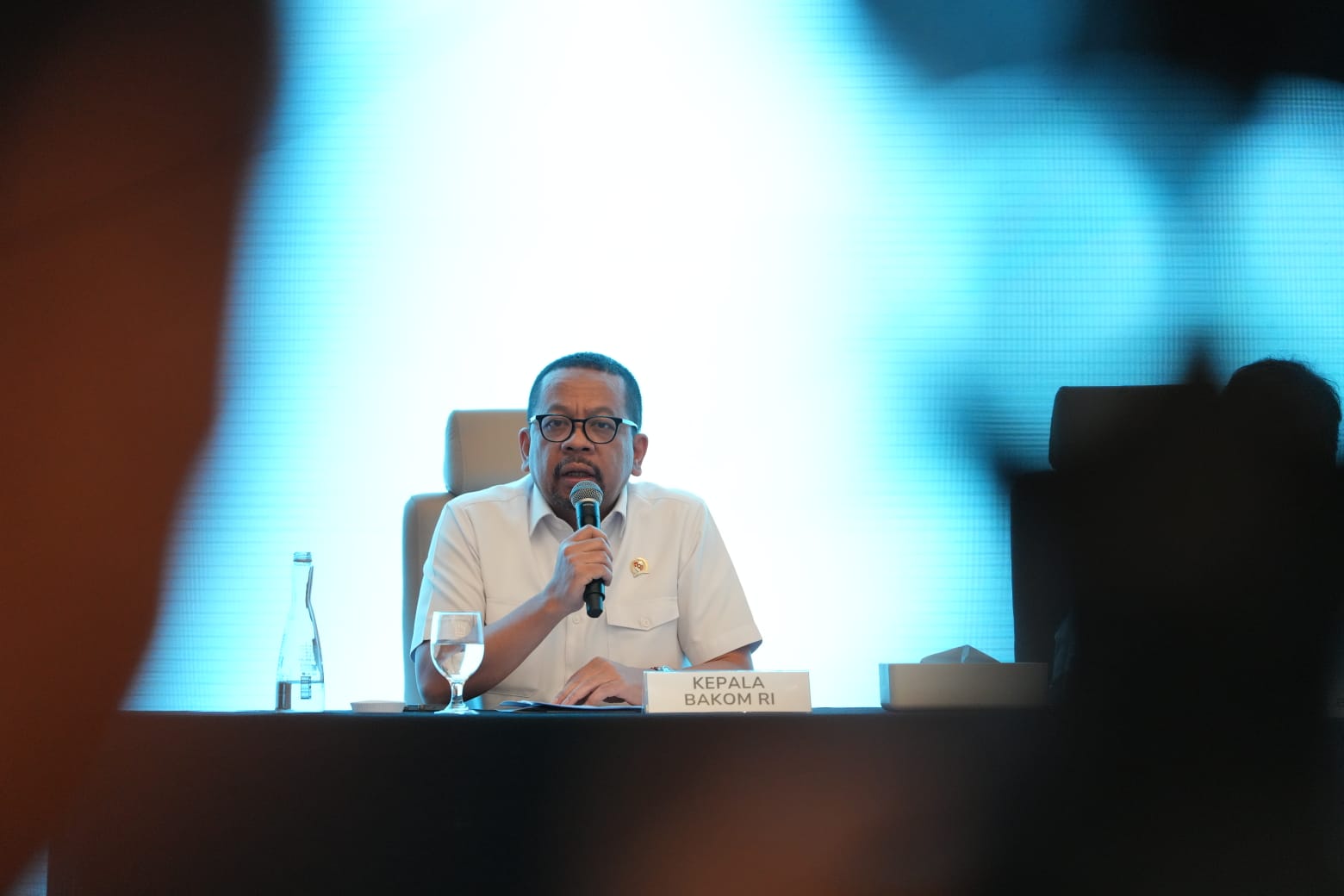 Kepala Badan Komunikasi Pemerintah RI Muhammad Qodari (SinPo.id/ Dok. Bakom RI)