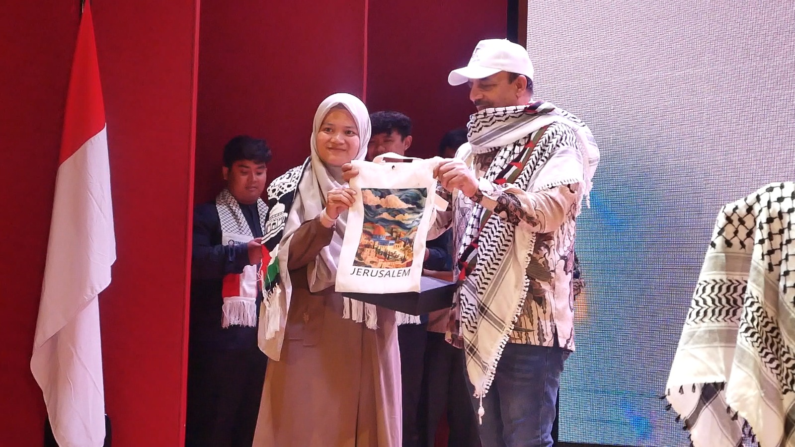 Duta Besar Palestina untuk Indonesia, Abdulfatah Al-Sattari (SinPo.id/SMART 171)